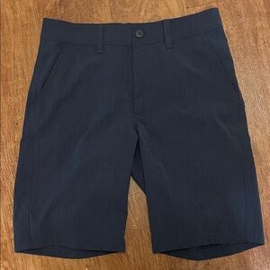 Old Navy Men's Dark Blue Flat Front Shorts